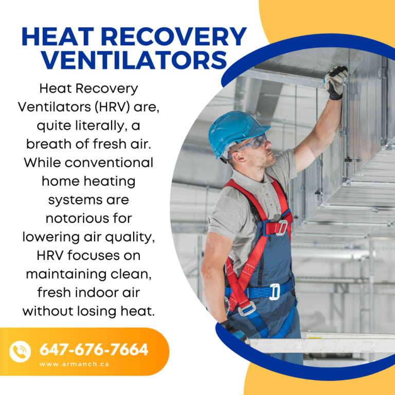 Heat Recovery Ventilators (HRV) service in toronto canada