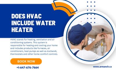Does HVAC include water heater?