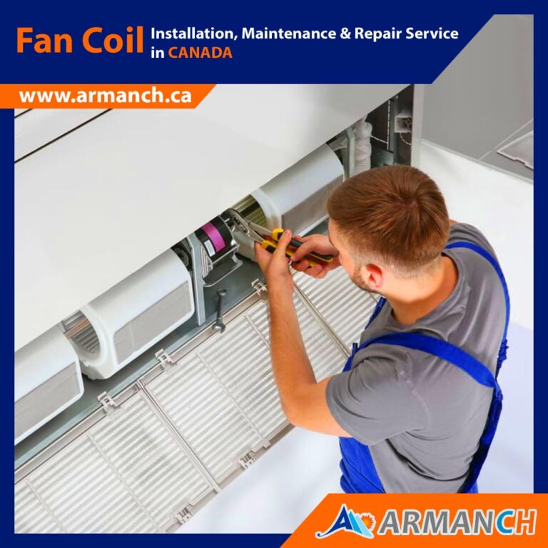 Armanch Expert installs and repair fan coil