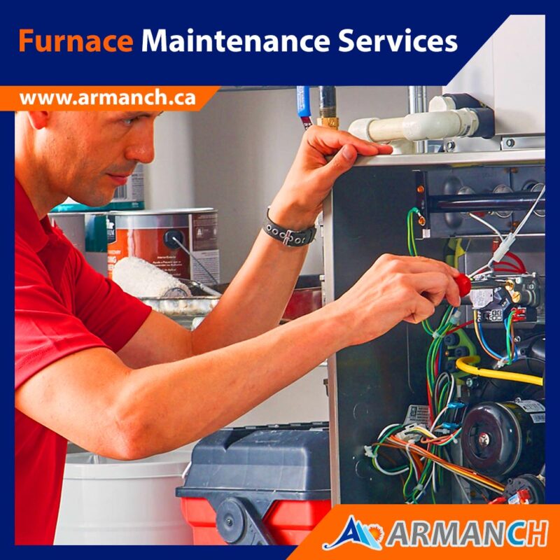 Furnace maintenance and installation by armanch company hvac experts
