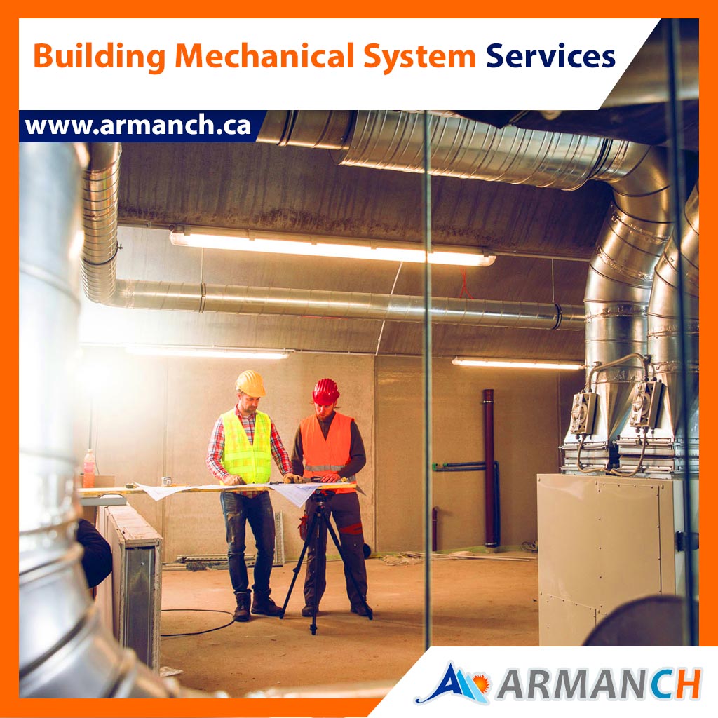 armanch hvac experts and specialists during building mechanical system services