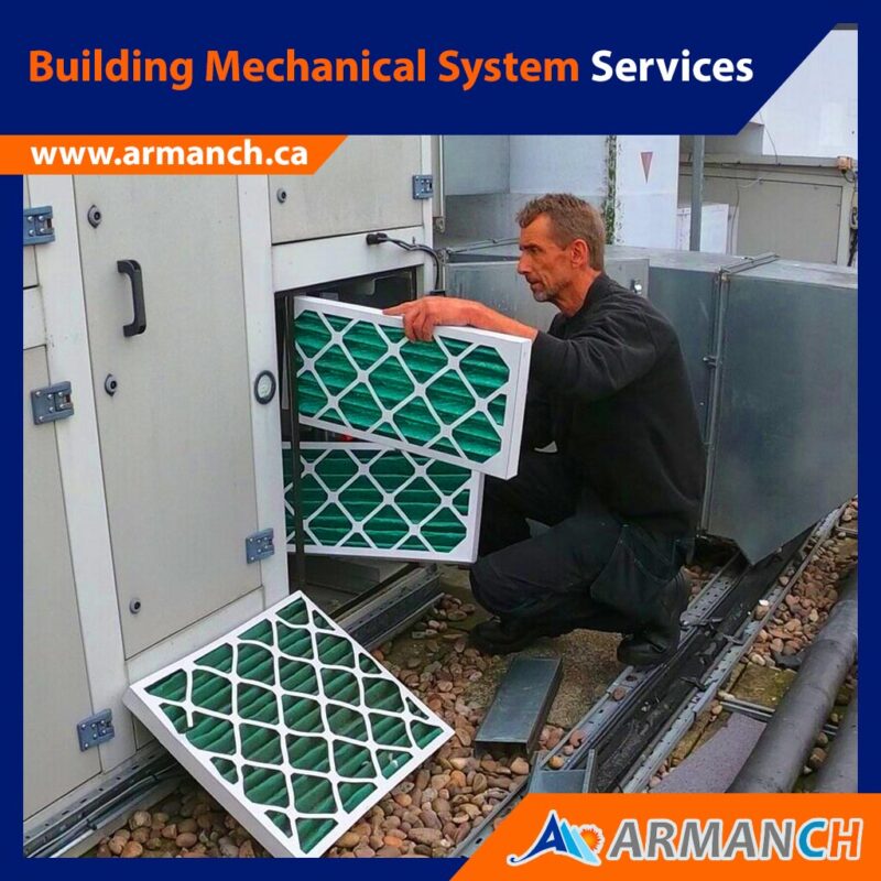 building mechanical system services by armanch hvac company