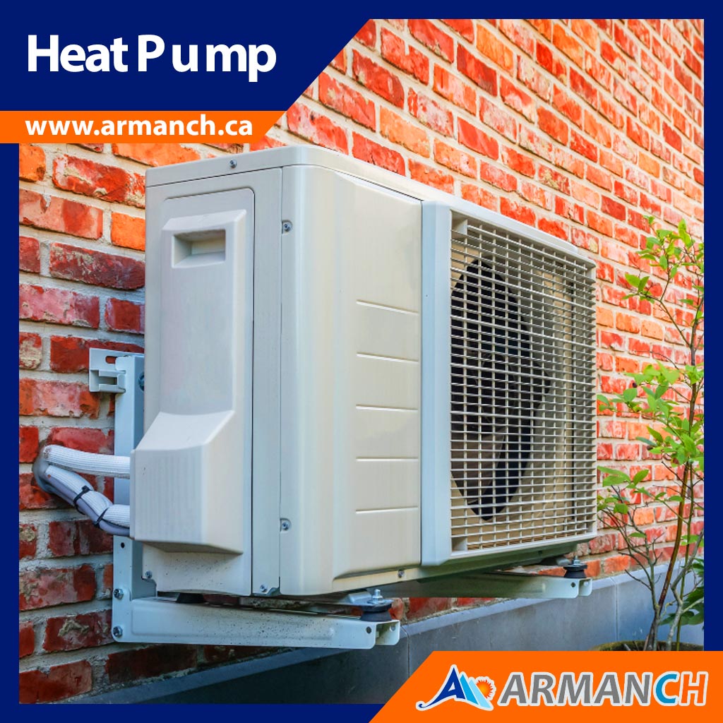 A white Heat Pump