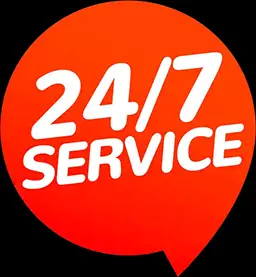 24 hour 7 day service available support