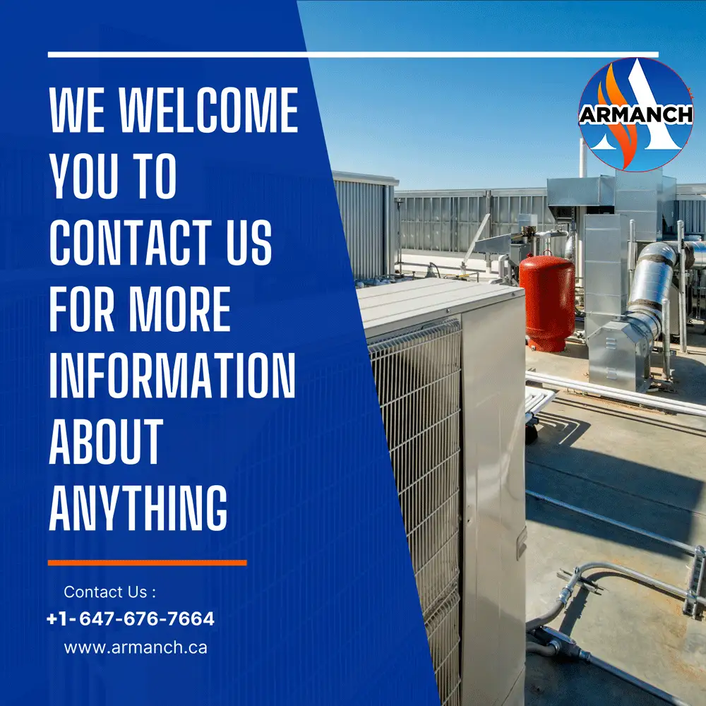 Armanch HVAC Contact us Page