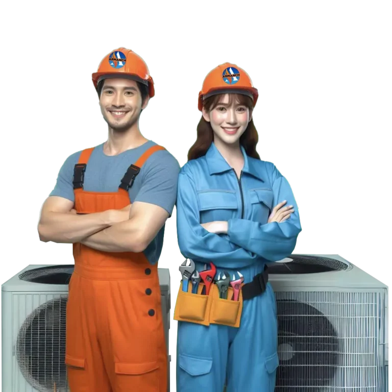 Armanch HVAC Workers offring main services