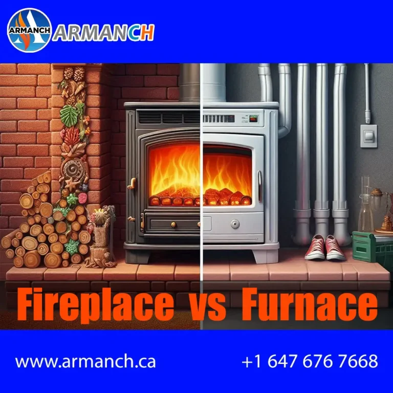Difference between Fireplace vs Furnace