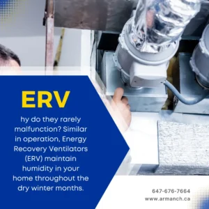 Energy Recovery Ventilators (ERV) Service In Canada