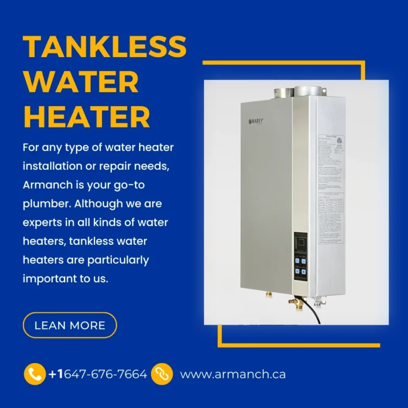 tankless water heater services in toronto canada