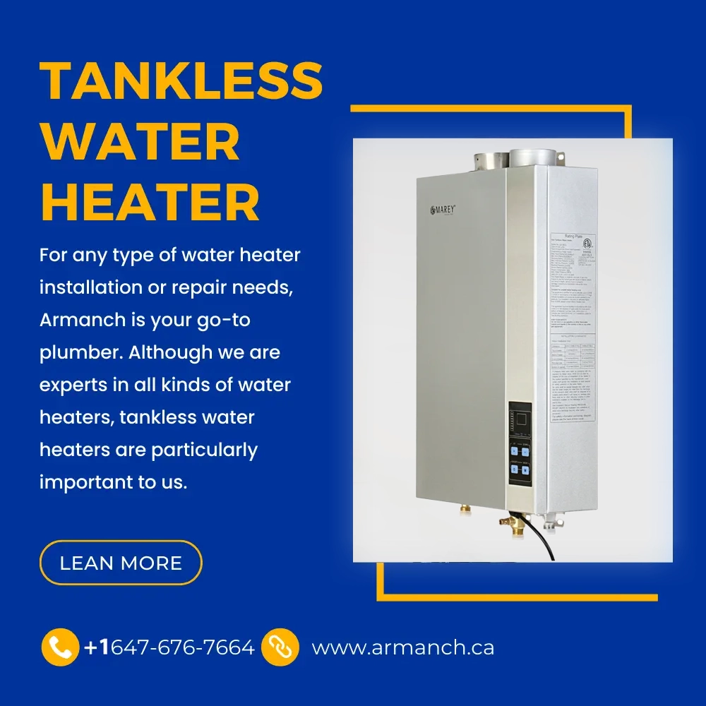 tankless water heater services in toronto canada