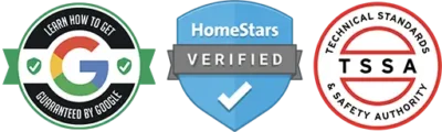 armanch inc google guaranteed homestars verified tssa technical standards authority