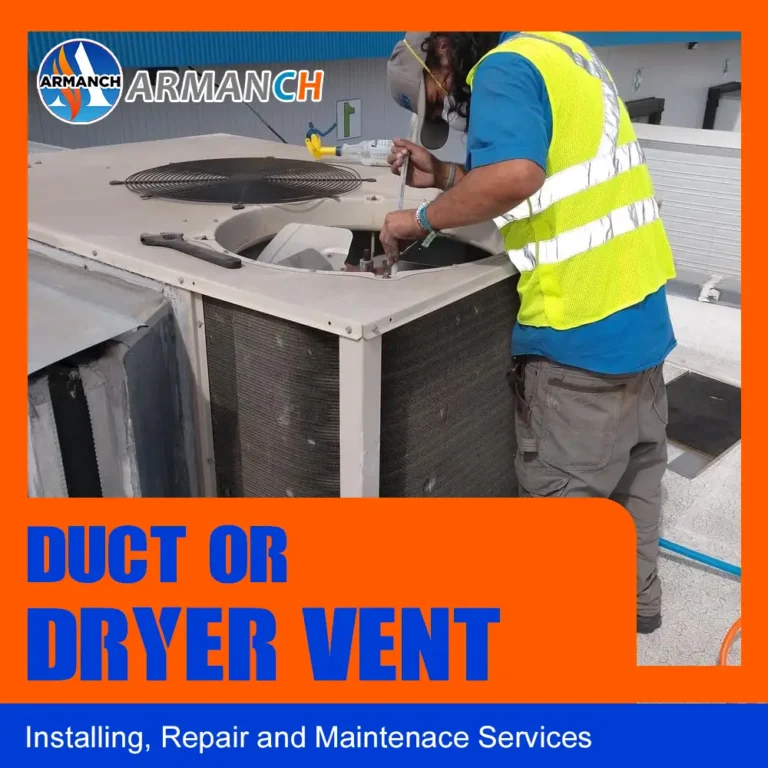 duct or dryer vent cleaning reparing services in Canada